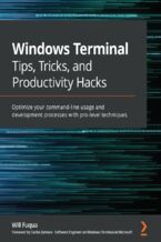 Okładka książki Windows Terminal Tips, Tricks, and Productivity Hacks