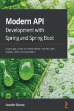 Okładka książki Modern API Development with Spring and Spring Boot