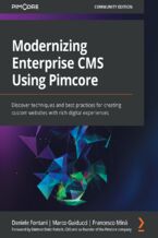Okładka książki Modernizing Enterprise CMS Using Pimcore