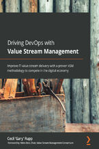Okładka książki Driving DevOps with Value Stream Management