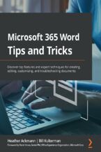 Okładka książki Microsoft 365 Word Tips and Tricks