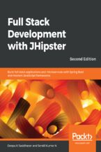 Okładka książki Full Stack Development with JHipster - Second Edition