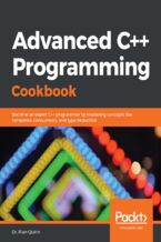 Okładka książki Advanced C++ Programming Cookbook