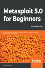 Okładka książki Metasploit 5.0 for Beginners - Second Edition