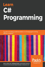 Okładka - Learn C# Programming. A guide to building a solid foundation in C# language for writing efficient programs - Marius Bancila, Raffaele Rialdi, Ankit Sharma, Dino Esposito