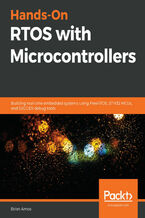 Okładka książki Hands-On  RTOS with Microcontrollers