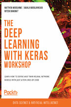 Okładka książki The Deep Learning with Keras Workshop