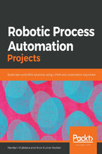 Okładka książki Robotic Process Automation Projects