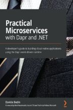 Okładka książki Practical Microservices with Dapr and .NET