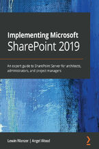 Okładka książki Implementing Microsoft SharePoint 2019