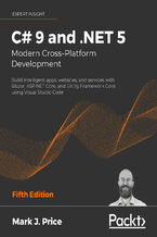 Okładka książki C# 9 and .NET 5 - Modern Cross-Platform Development - Fifth Edition