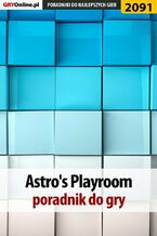 Okadka ksiki Astro's Playroom. Poradnik do gry