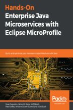 Okładka książki Hands-On Enterprise Java Microservices with Eclipse MicroProfile. Build and optimize your microservice architecture with Java
