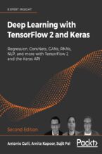 Okładka książki Deep Learning with TensorFlow 2 and Keras - Second Edition