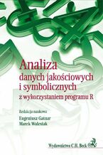 Okładka - Analiza danych jakościowych i symbolicznych z wykorzystaniem programu R - Eugeniusz Gatnar, Marek Walesiak