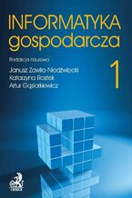 Okładka - Informatyka Gospodarcza. Tom I - Janusz Zawiła-Niedźwiecki, Katarzyna Rostek