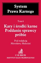 Okładka - Kary i środki karne. Poddanie sprawcy próbie. Tom 6 - Stefan Lelental, Zofia Sienkiewicz, Leszek Wilk