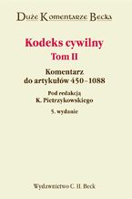 Okładka - Kodeks cywilny. Komentarz do artykułów 450-1088. Tom II - Jan Mojak, Adam Brzozowski, Zbigniew Banaszczyk