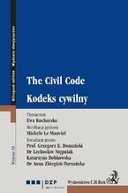 Okładka - Kodeks cywilny. The Civil Code - Ewa Kucharska, Michele Le Mauviel