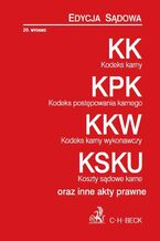 Okładka - Kodeks karny Kodeks postępowania karnego Kodeks karny wykonawczy Koszty sądowe karne - Aneta Flisek