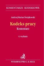 Okładka - Kodeks pracy. Komentarz - Andrzej Marian Świątkowski