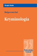 Okładka - Kryminologia - Małgorzata Kuć