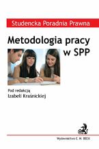 Okładka - Metodologia pracy w SPP - Izabela Kraśnicka