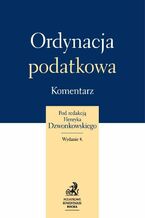 Okładka - Ordynacja podatkowa. Komentarz 2013 - Henryk Dzwonkowski