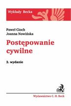 Okładka - Postępowanie cywilne - Paweł Cioch, Joanna Studzińska