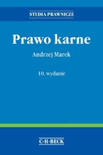 Okładka - Prawo karne - Andrzej Marek