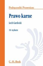 Okładka - Prawo karne - Lech Gardocki