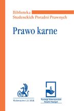 Okładka - Prawo karne - Barbara Namysłowska-Gabrysiak, Izabela Kraśnicka