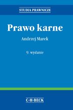 Okładka - Prawo karne - miękka oprawa - Andrzej Marek