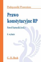 Okładka - Prawo konstytucyjne RP - Paweł Sarnecki