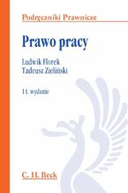 Okładka - Prawo pracy - Ludwik Florek, Tadeusz Zieliński