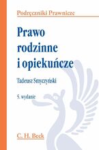 Okładka - Prawo rodzinne i opiekuńcze - Tadeusz Smyczyński