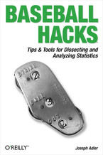 Okładka książki Baseball Hacks. Tips & Tools for Analyzing and Winning with Statistics