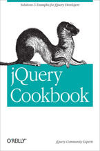 Okładka książki jQuery Cookbook. Solutions & Examples for jQuery Developers