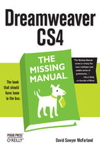 Okładka - Dreamweaver CS4: The Missing Manual. The Missing Manual - David Sawyer McFarland