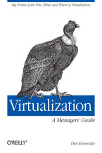Okładka książki Virtualization: A Manager's Guide. Big Picture of the Who, What, and Where of Virtualization