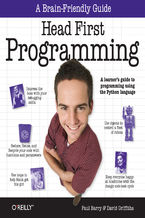 Okładka - Head First Programming. A learner's guide to programming using the Python language - David Griffiths, Paul Barry