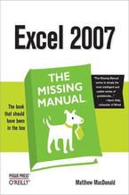 Okadka ksiki Excel 2007: The Missing Manual
