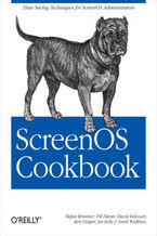 Okładka książki ScreenOS Cookbook