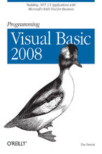 Okładka - Programming Visual Basic 2008. Build .NET 3.5 Applications with Microsoft's RAD Tool for Business - Tim Patrick