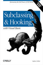 Okładka książki Subclassing and Hooking with Visual Basic