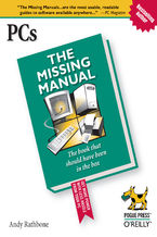 Okładka - PCs: The Missing Manual - David A. Karp, Andy Rathbone