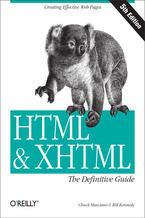 Okładka - HTML & XHTML: The Definitive Guide. The Definitive Guide. 5th Edition - Chuck Musciano, Bill Kennedy