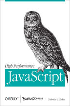 Okładka - High Performance JavaScript. Build Faster Web Application Interfaces - Nicholas C. Zakas
