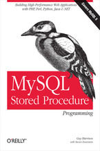 Okładka - MySQL Stored Procedure Programming - Guy Harrison, Steven Feuerstein
