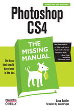Okładka - Photoshop CS4: The Missing Manual. The Missing Manual - Lesa Snider